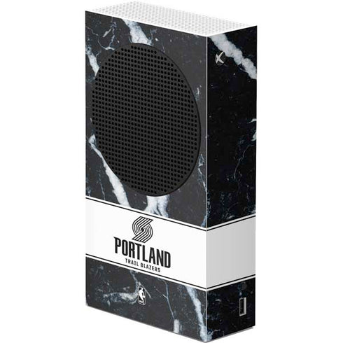 NBA Portland Trail Blazers Marble Xbox Series S Console Skin